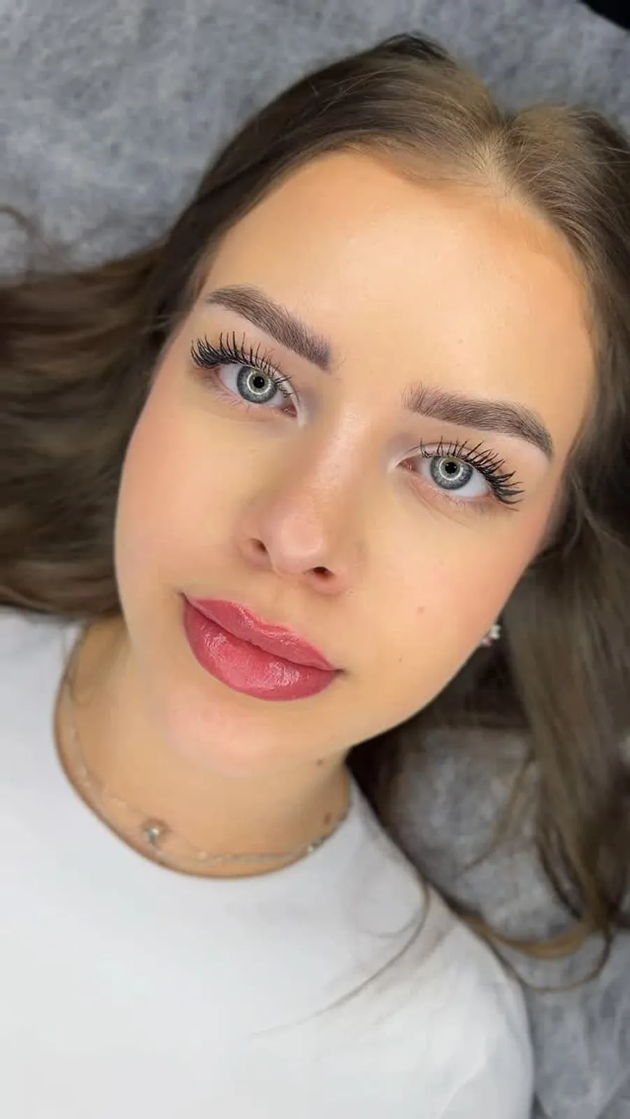 Permanentný make-up obočia a pier — práca Aleny Savchuk
