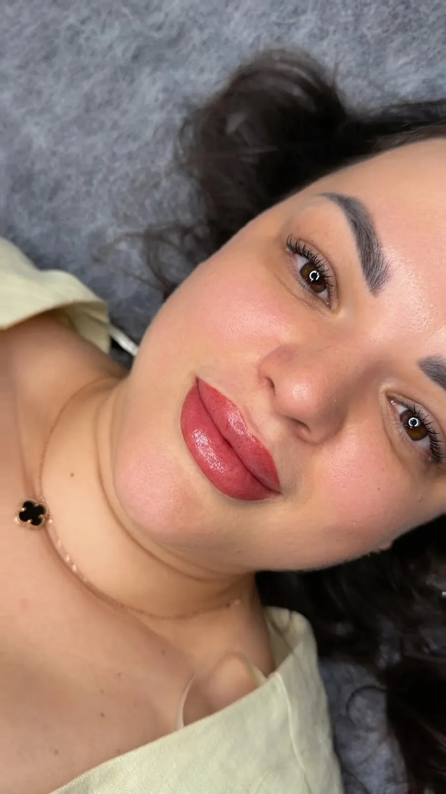 Permanentný make-up pier — práca Aleny Savchuk