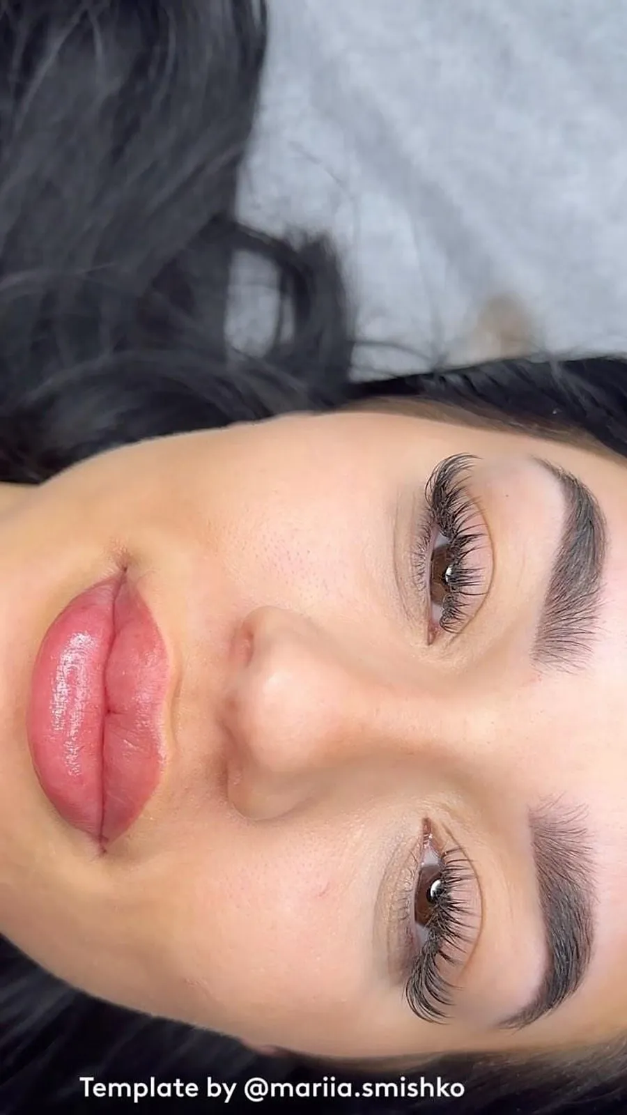Permanentný make-up pier — práca Aleny Savchuk